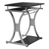 Techly Compact Desk for PC with Removable Tray, Melns Graphite ICA-TB 328BK