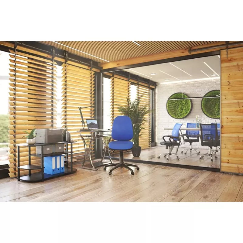 Techly Compact Desk for PC with Removable Tray, Melns Graphite ICA-TB 328BK