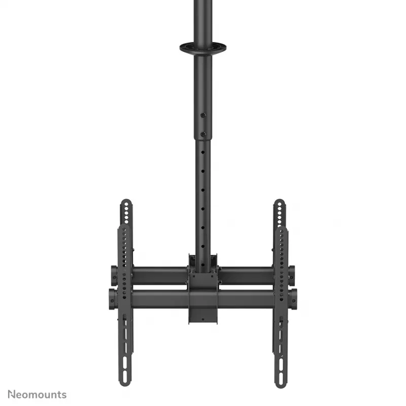Neomounts NM-C440DBLACK Divu monitoru/TV griestu stiprinājums 32-60 collas - h 56-91 cm