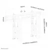 Neomounts LED-VW1000Melns videowall sienas stiprinājums 40-75 collas - izvelkams - maks. 50 kg