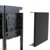 Neomounts NS-M1250Melns TV ratiņi 37-70 collas - grozāmi