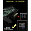 ICY BOX IB-PCI208-HS interfeisa kartes/adapteris iekšējais M.2