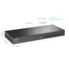 TP-Link Omada 8 portu 10GE SFP+ L2+ pārvaldāms slēdzis