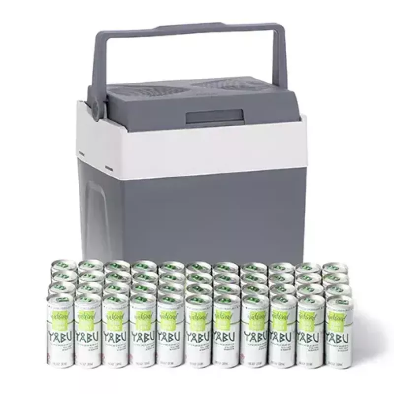 Adler AD 8078 portatīvā elektriskā auksto somu kaste, 28 l, pelēka/balta
