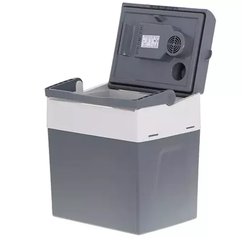 Adler AD 8078 portatīvā elektriskā auksto somu kaste, 28 l, pelēka/balta