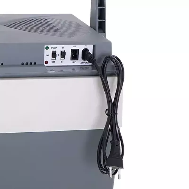 Adler AD 8078 portatīvā elektriskā auksto somu kaste, 28 l, pelēka/balta