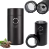 Burr grinder Adler AD4446BS — 150 W, stainless steel burrs, 75 g bean hopper, Melns
