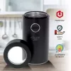 Burr grinder Adler AD4446BS — 150 W, stainless steel burrs, 75 g bean hopper, Melns