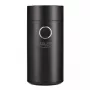Burr grinder Adler AD4446BS — 150 W, stainless steel burrs, 75 g bean hopper, Melns