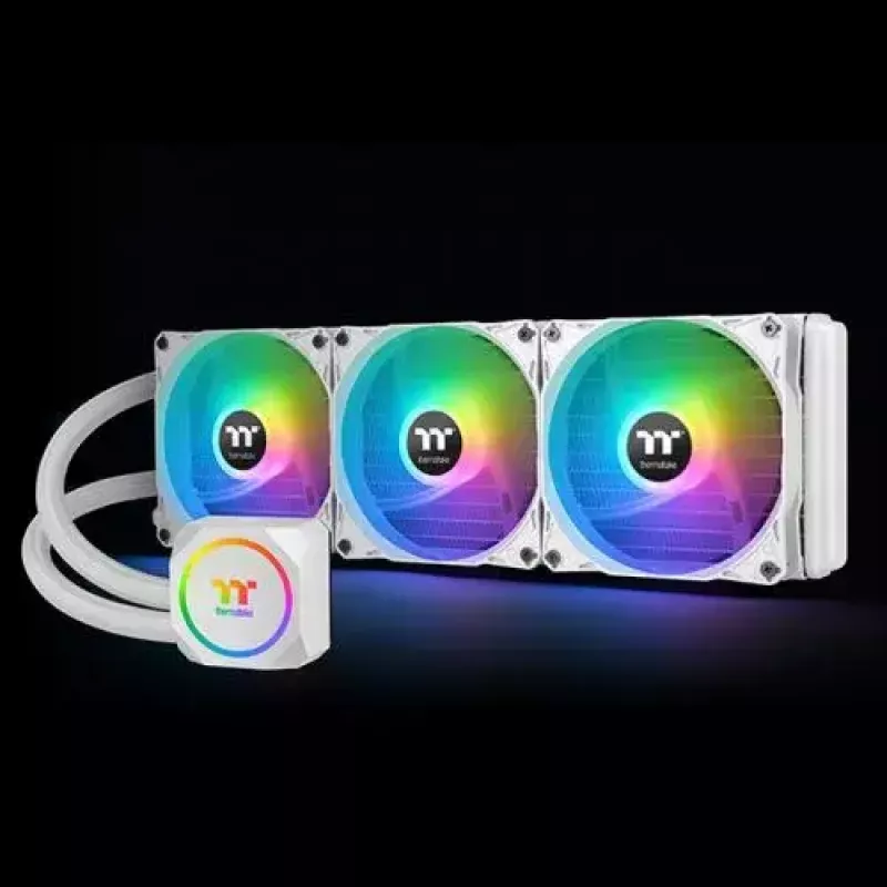 Viss vienā šķidruma dzesētājs Thermaltake TH360 ARGB Sync Snow Edition