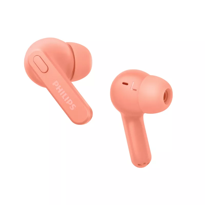 Philips 2000 sērijas TAT2206PK/00 austiņas/auss komplekts True Wireless Stereo (TWS) Iekšauss Zvanu/Mūzikas Bluetooth Rozā