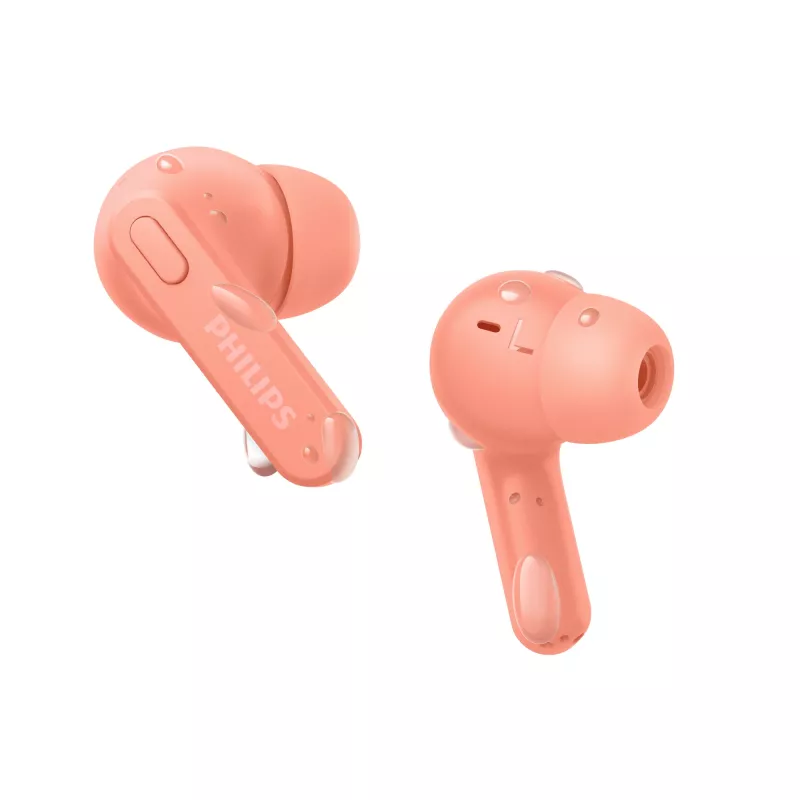 Philips 2000 sērijas TAT2206PK/00 austiņas/auss komplekts True Wireless Stereo (TWS) Iekšauss Zvanu/Mūzikas Bluetooth Rozā