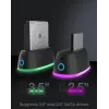 ICY BOX IB-1124L-C3 USB 3.2 Gen 1 (3.1 Gen 1) Type-B melna
