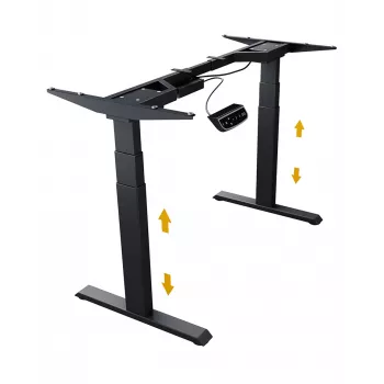 ICY BOX IB-EW206B-T Electric 2 leg(s) Melns