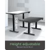 ICY BOX IB-EW206B-T Electric 2 leg(s) Melns