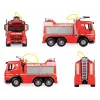 Lena GIGA TRUCKS Braucamais Ugunsdzēsēju Auto Arocs, Ugunsdzēsēju auto, 3 gadi, Daudzkrāsains