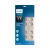 Philips SPN7080WA/60 pārsprieguma aizsargs Balts 8 maiņstrāvas kontaktligzdas 2 m