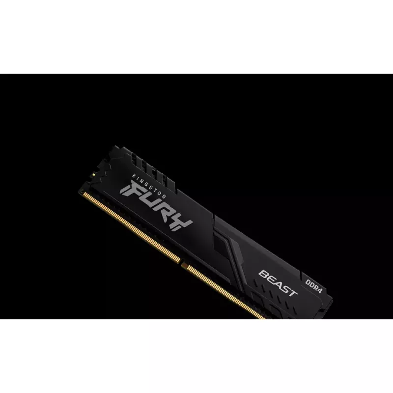 Kingston Technology FURY Beast 64GB 3600MT/s DDR4 CL18 DIMM (2 komplekts) Melns