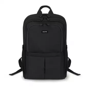 DICOTA Backpack Scale - 13-15.6in piezīmjdatora mugursoma - Melna / 600d pārstrādāts PET