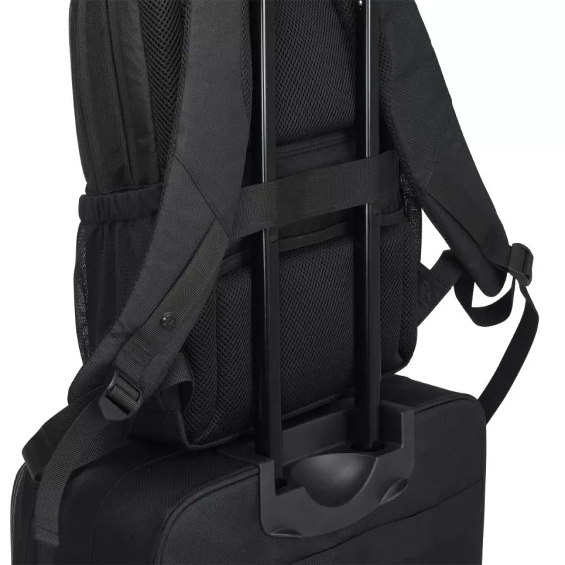DICOTA Backpack Scale - 13-15.6in piezīmjdatora mugursoma - Melna / 600d pārstrādāts PET