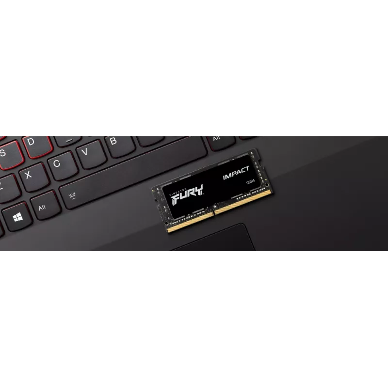 Kingston Technology FURY 16GB 3200MT/s DDR4 CL20 SODIMM (komplekts no 2) Impact