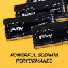 Kingston Technology FURY 16GB 3200MT/s DDR4 CL20 SODIMM (komplekts no 2) Impact