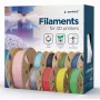 GEMBIRD PLA-PLUS filament, balts, 1,75 mm, 1 kg