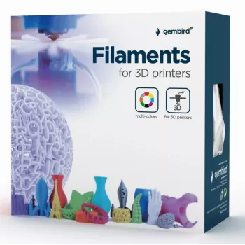 GEMBIRD PLA-PLUS filament, balts, 1,75 mm, 1 kg