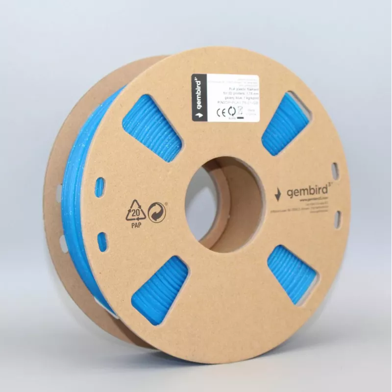 3D drukas materiāls Gembird 3DP-PLA1.75-01-GB
