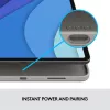 LOGITECH Combo Touch - iPad Pro 12,9 collas (5. paaudze) - angļu - Qwerty