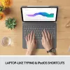 LOGITECH Combo Touch - iPad Pro 12,9 collas (5. paaudze) - angļu - Qwerty