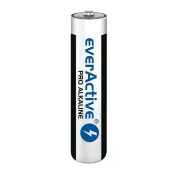 Sārmainās AAA baterijas everActive LR03PRO4T — 4 gab., 1.5 V, 1250 mAh, 44.5×10.5 mm