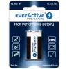 9 V sārma baterija everActive EV6LR61-PRO, 9 V, 650 mAh, 26.4×48.5×16 mm, 1 gab.