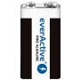 9 V sārma baterija everActive EV6LR61-PRO, 9 V, 650 mAh, 26.4×48.5×16 mm, 1 gab.