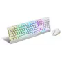 Spēļu tastatūras un peles komplekts MSI VIGOR GK30 COMBO WHITE