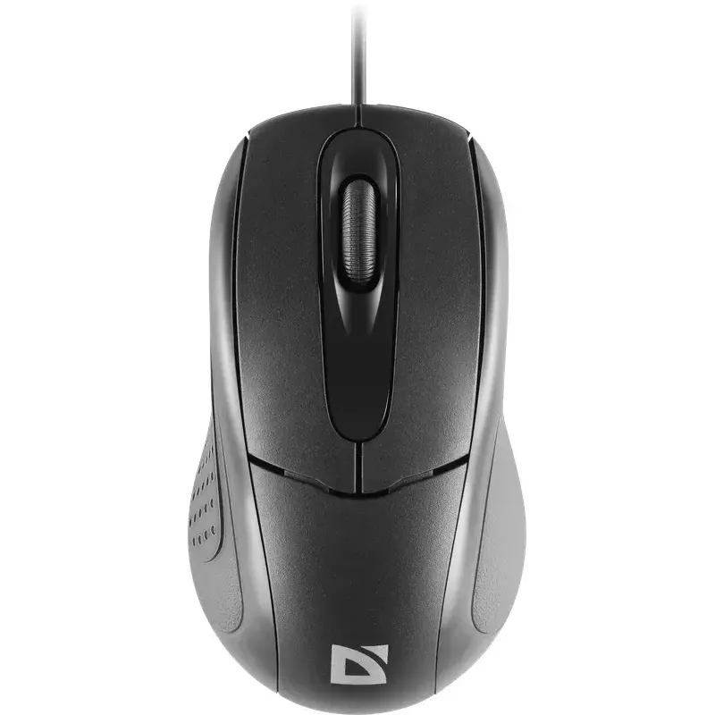 Vadu optiskā pele DEFENDER MB-580 USB Type-A, abpusēja, 1000 DPI, 3 pogas, melna