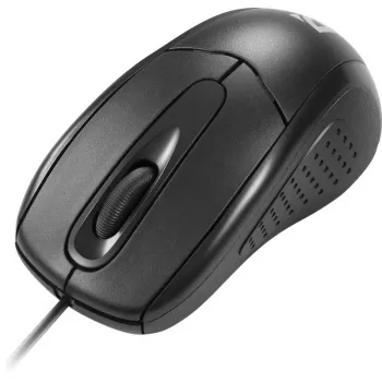 Vadu optiskā pele DEFENDER MB-580 USB Type-A, abpusēja, 1000 DPI, 3 pogas, melna
