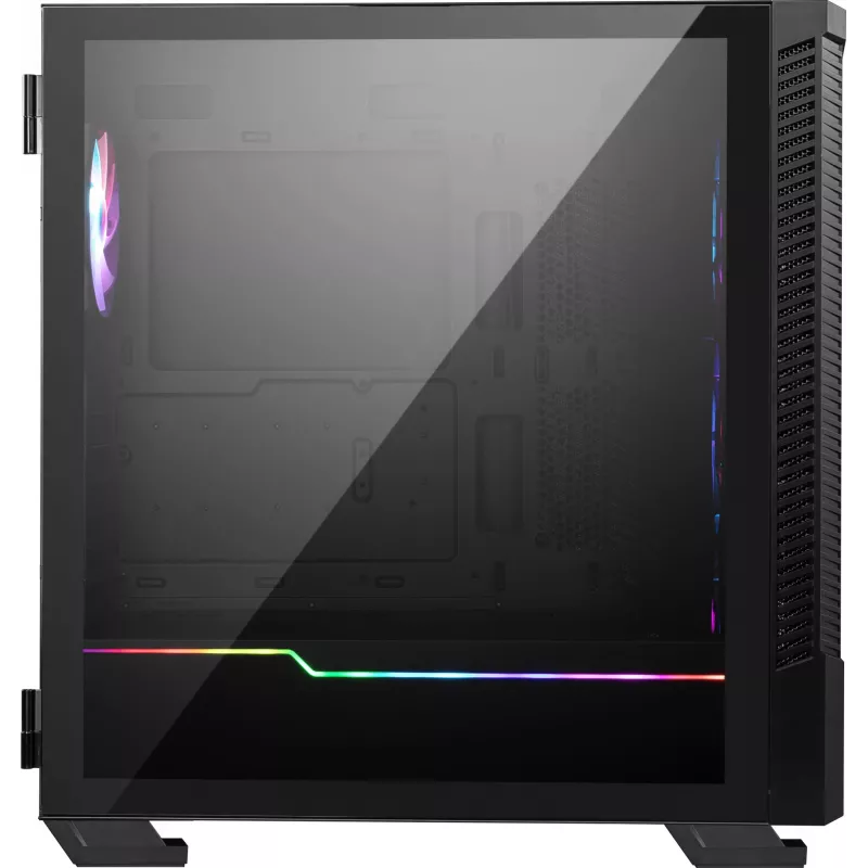 PC korpuss MSI MPG VELOX 100R Mid Tower Melns — ATX, 7 paplašināšanas sloti, 2×3.5 collu vietas, 2×2.5 collu vietas, USB-C