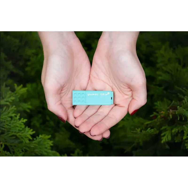Goodram UME3 USB zibatmiņa 128 GB USB Type-A 3.2 Gen 1 (3.1 Gen 1) tirkīzzila