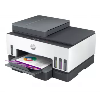Daudzfunkciju printeris HP Smart Tank 790 — termālā tintes, krāsu, A4, Wi‑Fi, Ethernet, duplekss, 15 lpp/min (melns), 4800x1200 dpi
