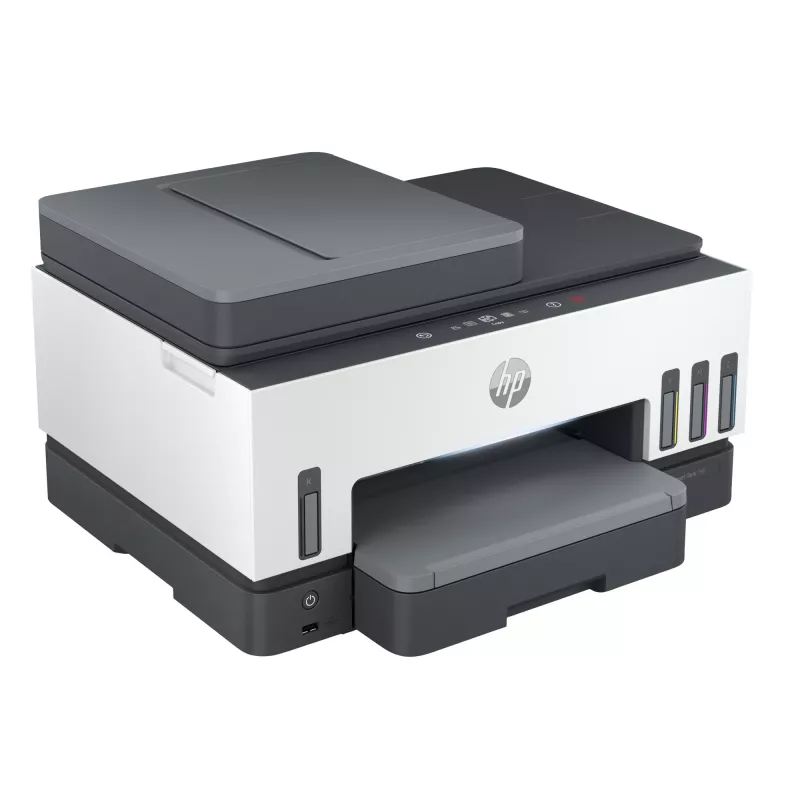 Daudzfunkciju printeris HP Smart Tank 790 — termālā tintes, krāsu, A4, Wi‑Fi, Ethernet, duplekss, 15 lpp/min (melns), 4800x1200 dpi
