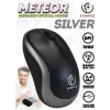 Bezvadu optiskā pele Rebeltec METEOR sudraba RBLMYS00050 USB