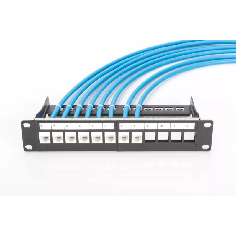 Tīkla kabelis DIGITUS DK-1614-VH-1 U/UTP Cat. 6 1m Melns