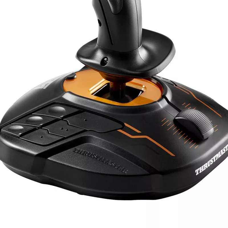 Thrustmaster T.16000M FCS SPACE SIM DUO Melns, Oranžs USB Džoistiks Analogs / Digitāls PC