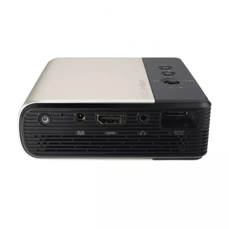 ASUS ZenBeam E2 standarta metiena projektors 300 ANSI lūmeni DLP WVGA (854x480) Melns, Zelts
