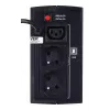 Nepārtrauktās barošanas bloks EVER DUO 550 PL AVR USB 550VA, 0,55 kVA / 330 W, Line-Interactive, 3×C13 kontaktligzdas, 12V 5Ah akumulators