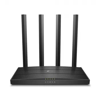 TP-Link Archer C6 bezvadu maršrutētājs Fast Ethernet Divjoslu (2.4 GHz / 5 GHz) Balts