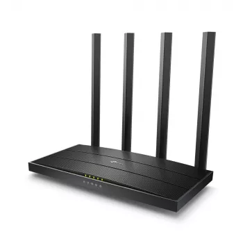 TP-Link Archer C6 bezvadu maršrutētājs Fast Ethernet Divjoslu (2.4 GHz / 5 GHz) Balts