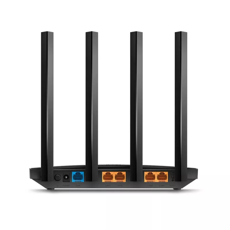 TP-Link Archer C6 bezvadu maršrutētājs Fast Ethernet Divjoslu (2.4 GHz / 5 GHz) Balts