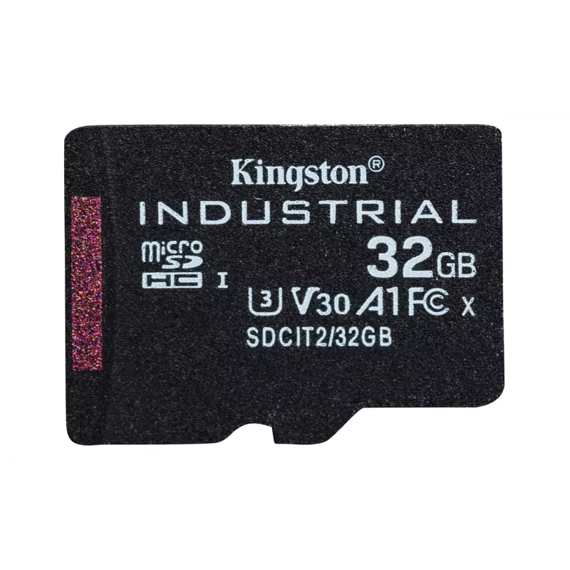 Kingston Technology 32GB microSDHC Industrial C10 A1 pSLC karte + SD adapteris